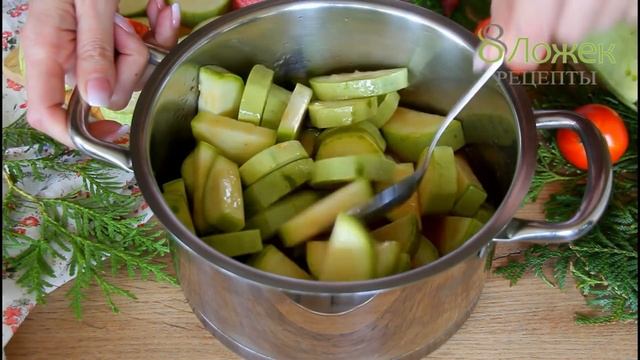 Зимой открыли баночку и АХНУЛИ как ВКУСНО! Самый вкусный Салат из КАБАЧКОВ на Зиму Рецепт от 8 ЛОЖЕ смотреть онлайн