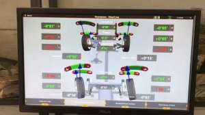 3D Сход-развал Renault Logan (Рено Логан)