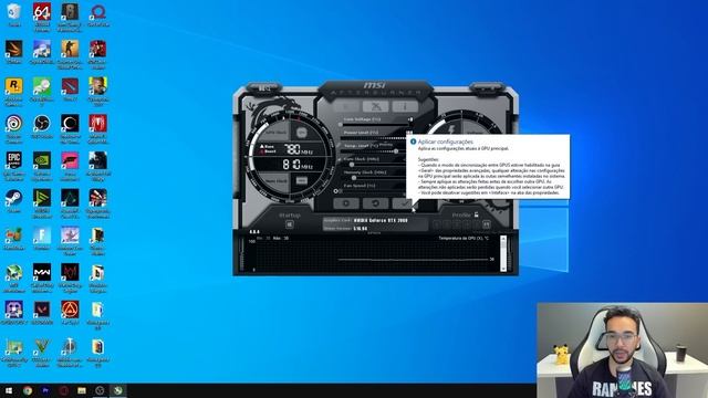 CHEGOU! RTX 2060 MLLSE Via AliExpress - Jogos, Parte Interna, Temps e Undervolt смотреть онлайн