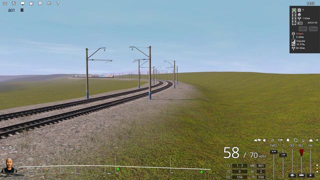 TRS19, скорый поезд Челябинск Златоуст(обзор заготовки) смотреть онлайн