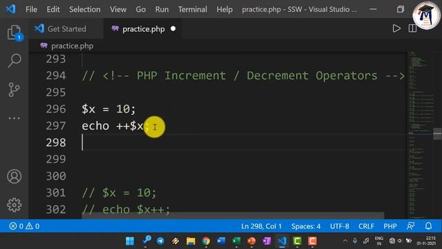 6. PHP Operators (String, Assignment, Logical, Inc & Decrement) | PHP with MySQL | PHP Programming смотреть онлайн