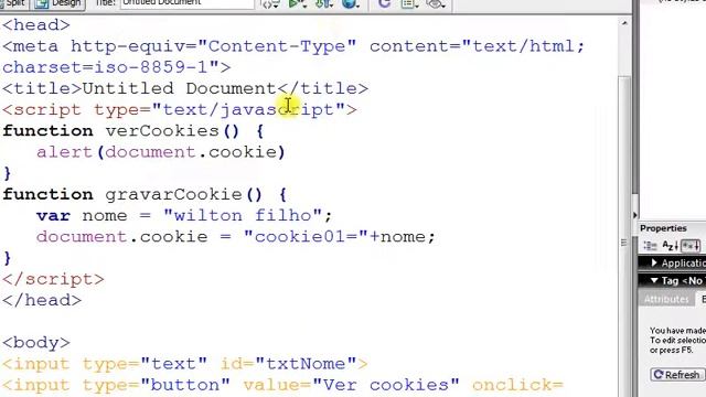 Cookie em JavaScript смотреть онлайн