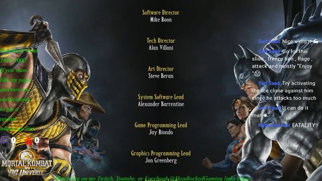 Mortal Kombat VS DC Universe MK side arcade endings on PS3 смотреть онлайн