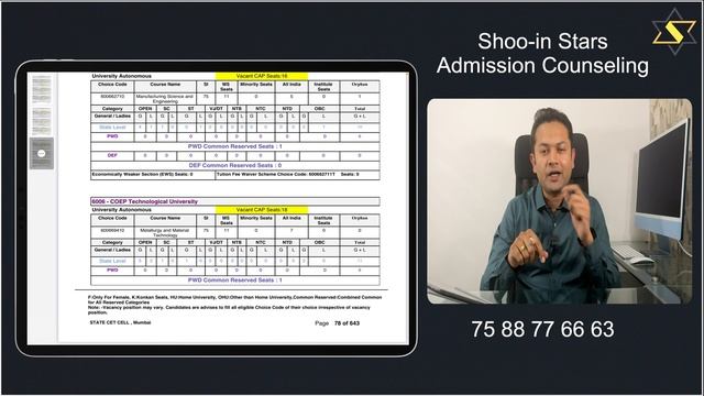 Many seats remain vacant after round 3 in COEP, VJTI, PICT, SPIT. Know how to get them смотреть онлайн