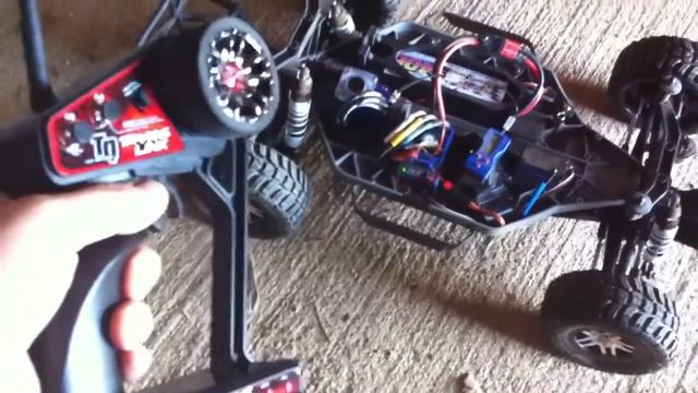 Traxxas Slash 4x4 brushless chirping ESC and No Throttle after crash смотреть онлайн