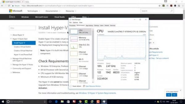 How to Enable and Setup Hyper V in Windows 10 and Configure Hyper V manager using MMC console