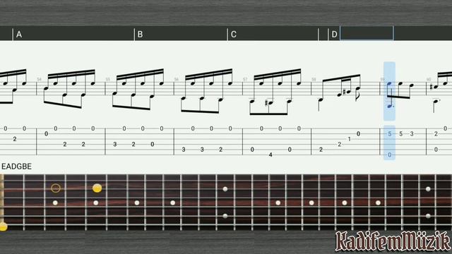 La Campanella by Niccolo Paganini Easy Fingerstyle Guitar Tutorial Tabs смотреть онлайн