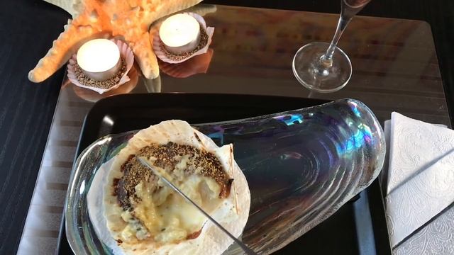 АСМР ВИДЕО ЕМ МОРСКИЕ ГРЕБЕШКИ СЕРВИРУЮ СТОЛ ASMR EATING VIDEO смотреть онлайн
