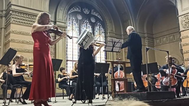 Бароккиана - Бах, моменты концерта/Е.Ергиева, скрипка, оркестр филармонии, Дир.И.Шаврук 6.08.22 смотреть онлайн