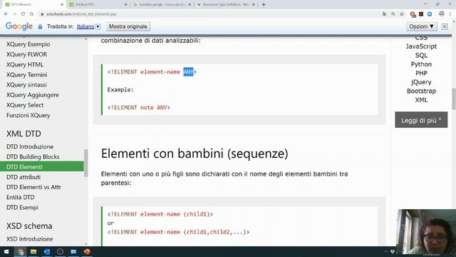 XML DTD смотреть онлайн
