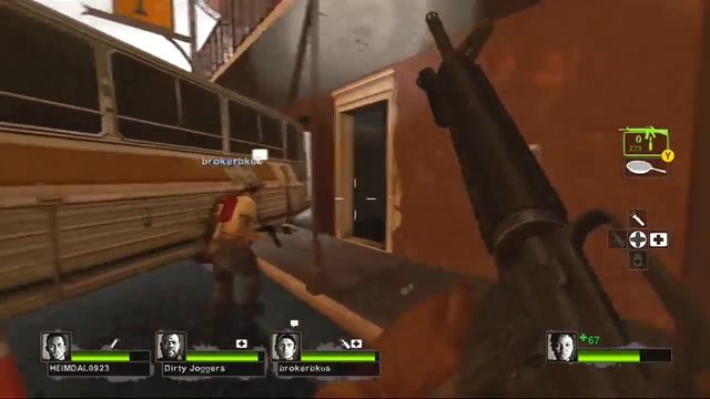SUPERVIVIENTES VS INFECTADOS!! | LEFT 4 DEAD 2 GAMEPLAY смотреть онлайн