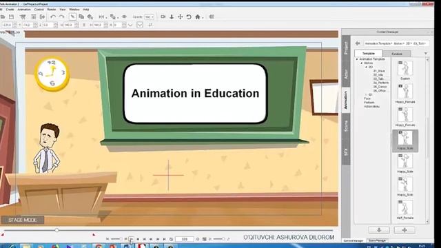CrazyTalk Animator dasturida ishlash смотреть онлайн