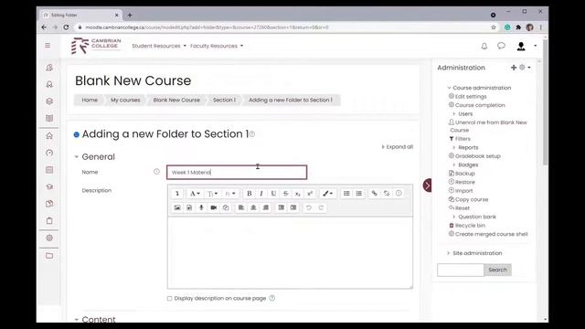 Adding Files and Folders in Moodle смотреть онлайн