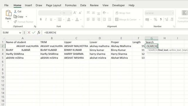 Search Formula in excel #excel #excelbeginners #advancedexcel #exceltutorial смотреть онлайн