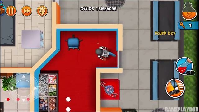 Robbery Bob - Bonus Chapter (CHALLENGE) Level 1-15 Gameplay Video смотреть онлайн