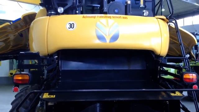 Комбайн New Holland CR 9.80 Rotor. Обзор. смотреть онлайн