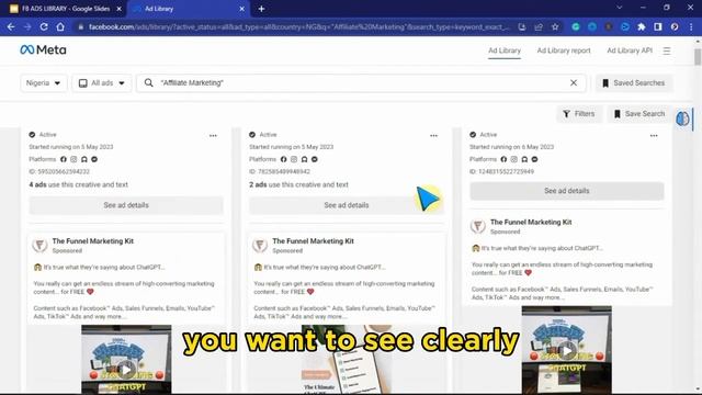 Facebook Ad Library for Beginners in 2023 || Launch a Better Facebook Adverts || Meta Ads Library смотреть онлайн