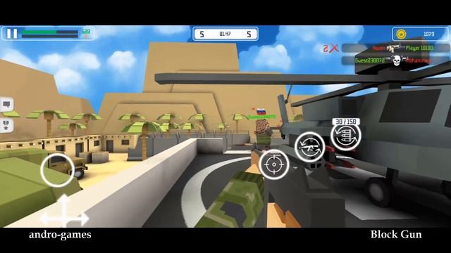Block Gun (by Haz LTD) - pvp fps online shooter for Android and iOS - gameplay. смотреть онлайн