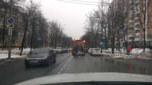 Борьба с гололедом на дороге смотреть онлайн