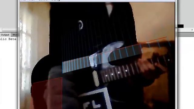 Augmented Reality Guitar Game смотреть онлайн
