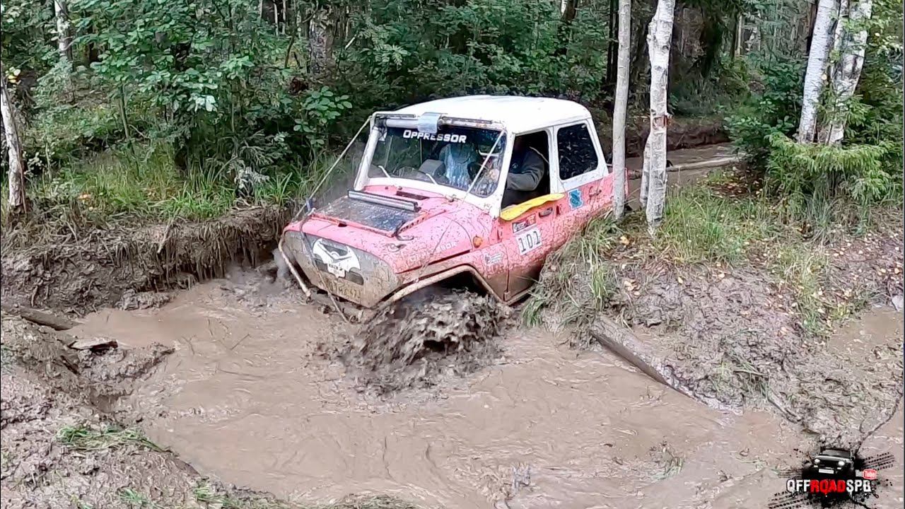 Легкий Уаз на прямых мостах, уаз на 42 и порталах т40 против Саши) смотреть онлайн