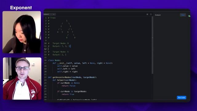 Google Software Engineering Mock Interview: Find Ancestors of a Given Node in a Binary Tree смотреть онлайн