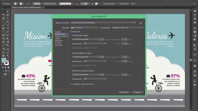 Reducir tamaño de PDF // Illustrator смотреть онлайн