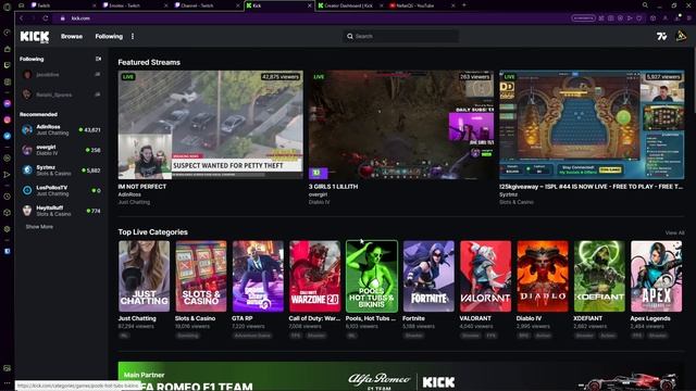 Twitch vs Kick vs YouTube - Which Should YOU Stream On? смотреть онлайн