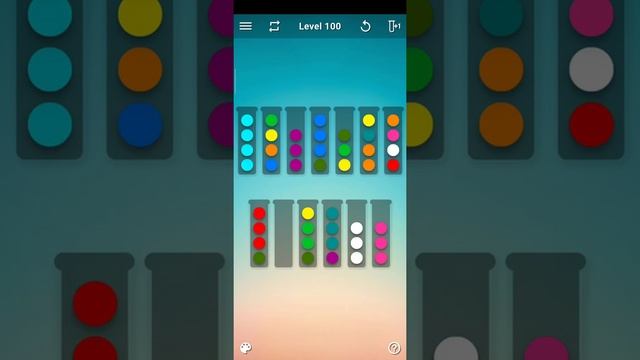 Ball Sort Puzzle Level 100 (Ball Sort Puzzle - Color Sorting Games by Spica Game Studio) смотреть онлайн