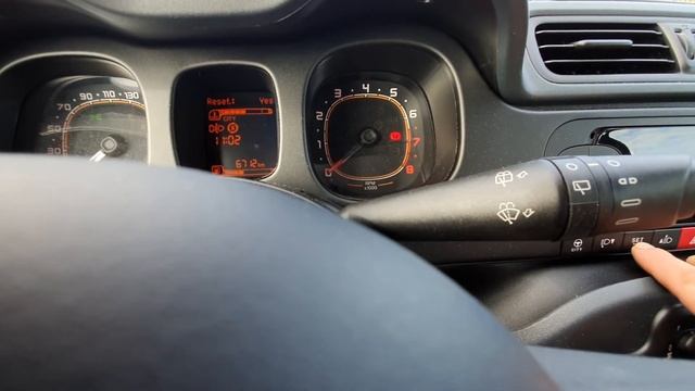 How to reset tire pressure on a Fiat Panda смотреть онлайн