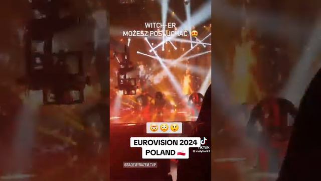 Justyna Steczkowska rehearsing "Witch-er Tarohoro" (Eurovision Poland 2024) смотреть онлайн