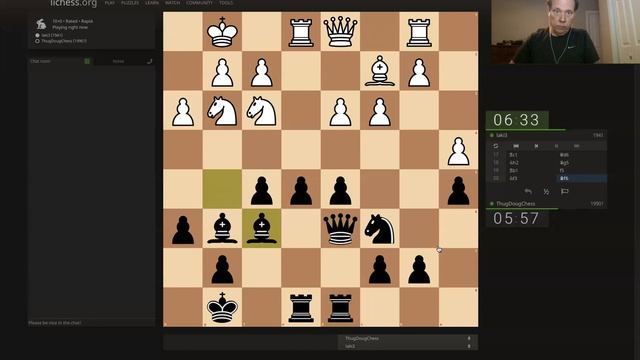 Rapid Play Chess: Game 006, Two Knights Defense смотреть онлайн