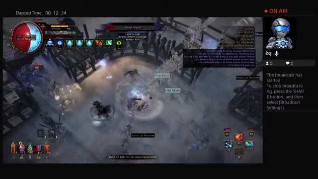 POE Spellslinger Grinding смотреть онлайн