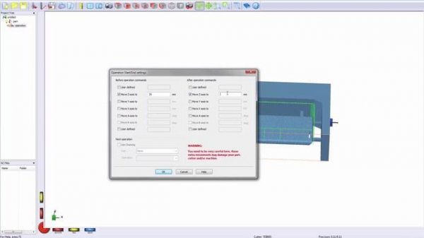Создание УП с поворотом в DeskProto