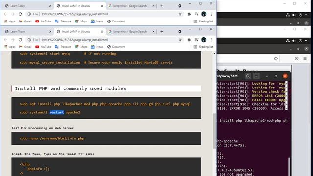 LAMP Install in Ubuntu (malayalam) смотреть онлайн