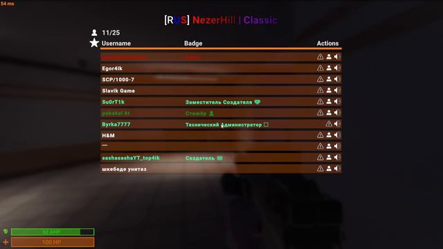 Ивент на сервере SCP Secret Laboratory