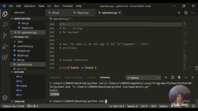 Strings in python смотреть онлайн