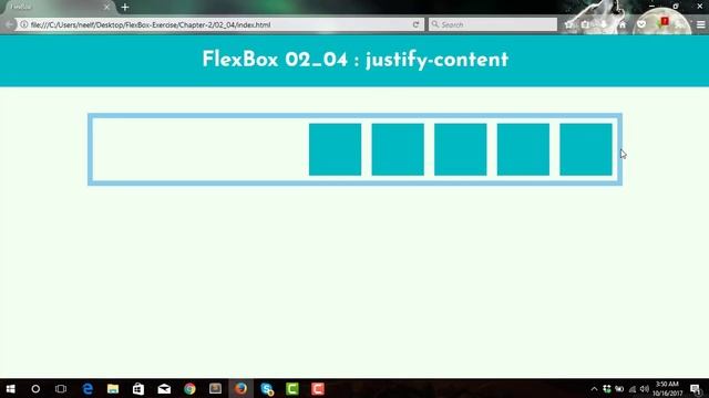 2.3 - justify-content | FlexBox Bangla Tutorial смотреть онлайн