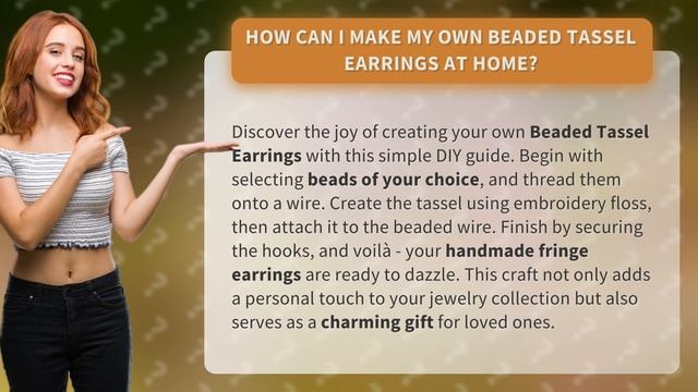 How Can I Make My Own Beaded Tassel Earrings at Home? смотреть онлайн