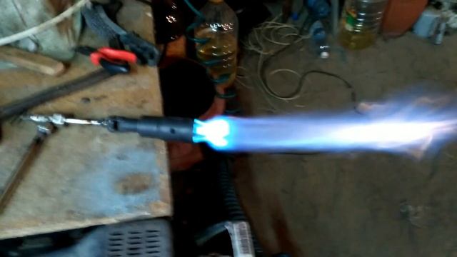 Самодельная пропановая горелка .с факелом 40 см смотреть онлайн