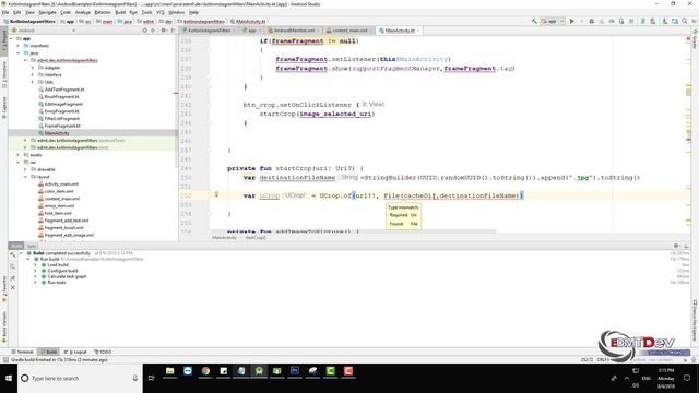 Kotlin Android Tutorial - Instagram Filter part 11 Crop Image смотреть онлайн