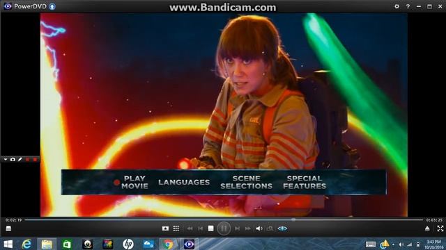 Ghostbusters 2016 DVD Menu walkthrough смотреть онлайн