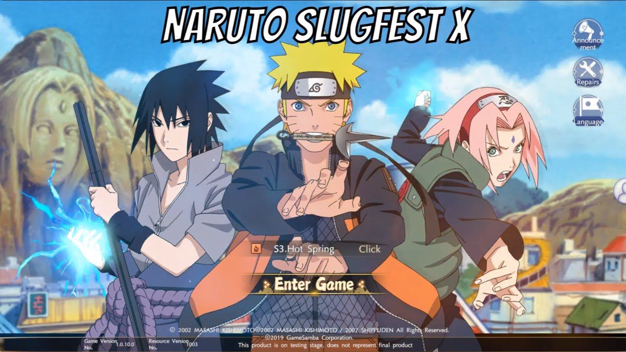 Naruto slugfest X - gameplay смотреть онлайн