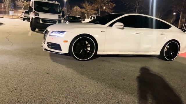 Audi A7 S7 Rs7 on vossen 22” VSF1 смотреть онлайн