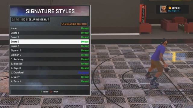 NBA 2k16 Best Ankle Breaker Signature Skills and Size Up Combo смотреть онлайн