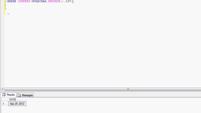 SQL Server - Formatting a Date смотреть онлайн