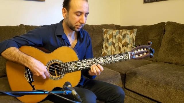 Vadim Kolpakov - Russian-Gypsy 7-string Guitar -- Two Melodies (Me Darava & Brodyaga)