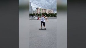 Открытый урок по активным поворотам и пампингу на лонгборде