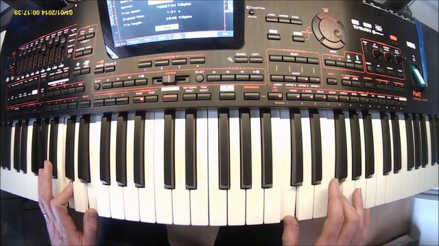 Sultans of swing cover on Korg PA4X смотреть онлайн