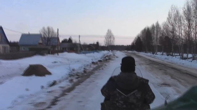 Прозорово Ярославская обл.. Выезд на рыбалку 2017март. смотреть онлайн
